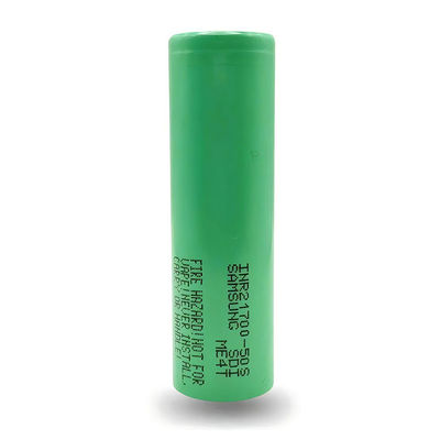 Kalite  Samsung 50S 21700 Batteries 5000mAh 25A Battery 3.6V Lithium Ion Battery Cell INR21700-50S fabrika