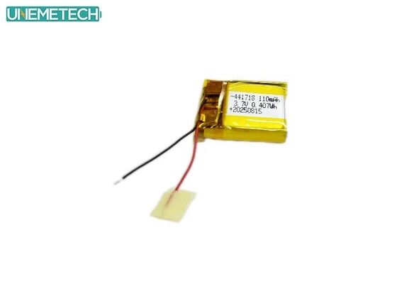 Kalite  3.8V 110mAh 441718 High Voltage Polymer Lithium Ion Battery for Medical Bracelet fabrika
