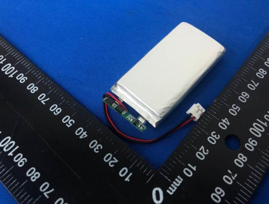 3.7V 2300mah Tek Hücreli Lityum Polimer Pil Paketi 853465 Tıbbi Ekipmanlar için IEC62133 ile