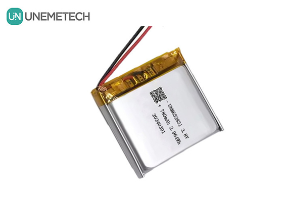 4.35V Yüksek Voltajlı Li-Ion Pil 682531 780mAh 3.8V Giyilebilir Cihaz Pil CE Onaylı