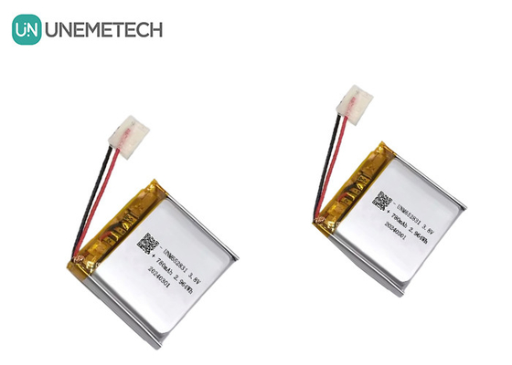 4.35V Yüksek Voltajlı Li-Ion Pil 682531 780mAh 3.8V Giyilebilir Cihaz Pil CE Onaylı