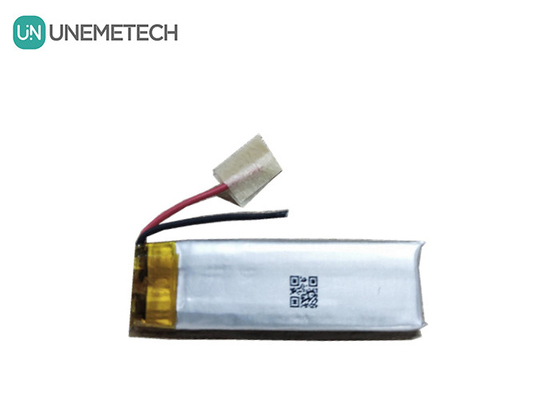3.7V 100mAh 301235 Kullanıcı elektroniği için şarj edilebilir lityum polimer pil