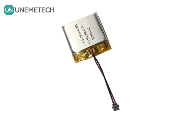 GPS izleyici için toptan şarj edilebilir Lipo pilleri 352023 3.7V 115mAh Li-ion polimer pil
