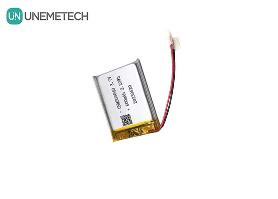 Lityum iyonlu şarj edilebilir pil 503040 3.7V Lipo pil 600mAh Alarm sistemi için koruma kartı ile