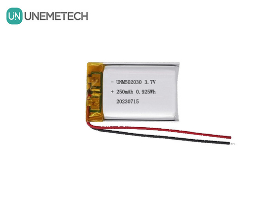 UNEMETECH 3.7V 250mAh Şarj edilebilir Lityum Polimer Pil 502030 Güzellik Cihazları için