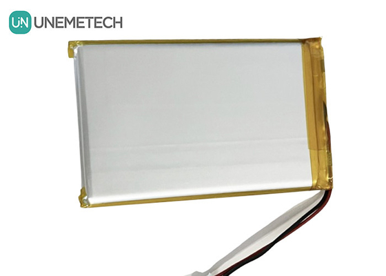 3.7V 3000mAh Şarj edilebilir Li-Ion Pil 605080 Elektronik için PCB ve Kablo Bağlantısı ile