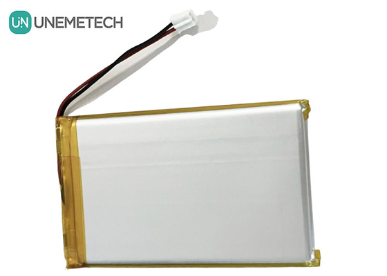 3.7V 3000mAh Şarj edilebilir Li-Ion Pil 605080 Elektronik için PCB ve Kablo Bağlantısı ile