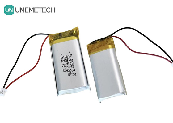3.7V 600mAh Şarj edilebilir Li Polimer Pil 802040 Elektronik Ürünler için