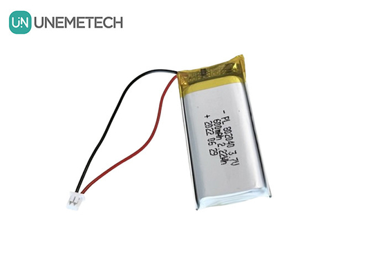 3.7V 600mAh Şarj edilebilir Li Polimer Pil 802040 Elektronik Ürünler için