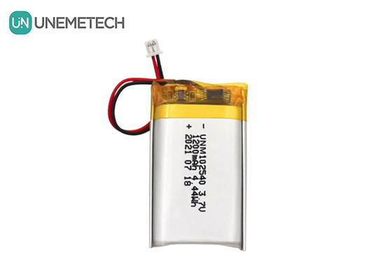 Özel Lityum Polimer Pil 102540 3.7V 1200mAh Li-Po Bataryası Güzellik Ekipmanı için