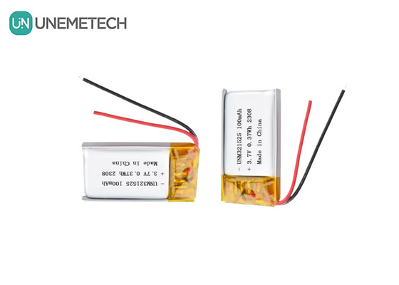 3.7V 80mAh 321525 Şarj edilebilir Lityum İyon Polimer Pil Şarj 1C Elektronik Ürünler İçin