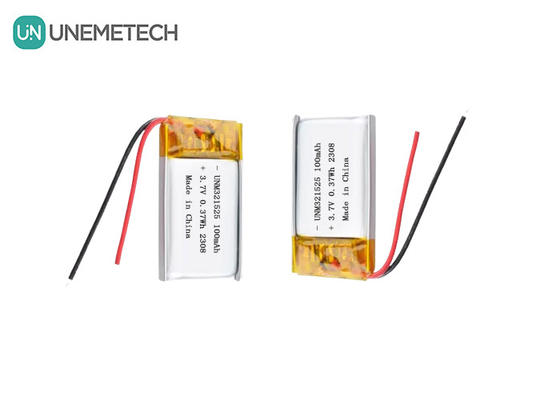 3.7V 80mAh 321525 Şarj edilebilir Lityum İyon Polimer Pil Şarj 1C Elektronik Ürünler İçin
