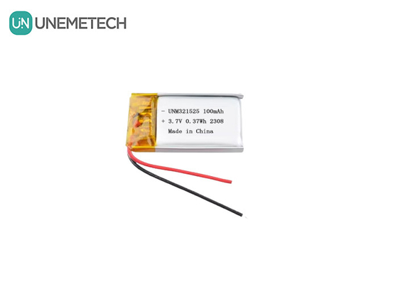 3.7V 80mAh 321525 Şarj edilebilir Lityum İyon Polimer Pil Şarj 1C Elektronik Ürünler İçin