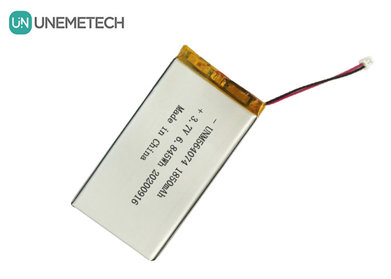 3.7V yeniden şarj edilebilir lityum iyon polimer bataryası 1850mAh 564074 tıbbi güzellik ekipmanları için