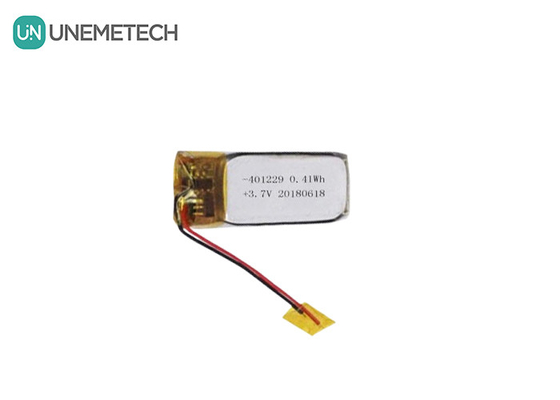 Özel Li Ion Polimer Pil 3.7 V 110mAh 401229 Küçük Lipo Pil Kulaklık Şarj Kutusu