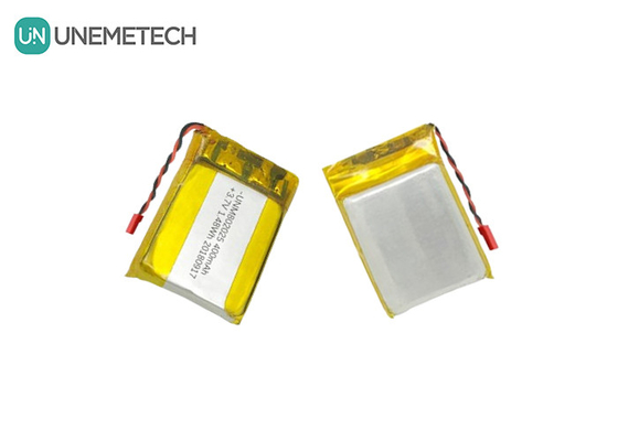 802025 Lityum polimer pil 3.7V 400mAh GPS izleyici için şarj edilebilir LiPO piller