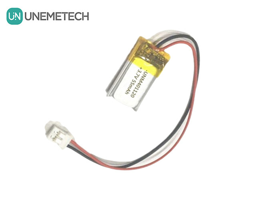 401120 3.7V 55mAh Özel yapımı Lipo pilleri / kulaklık şarj edilebilir Lipo pilleri