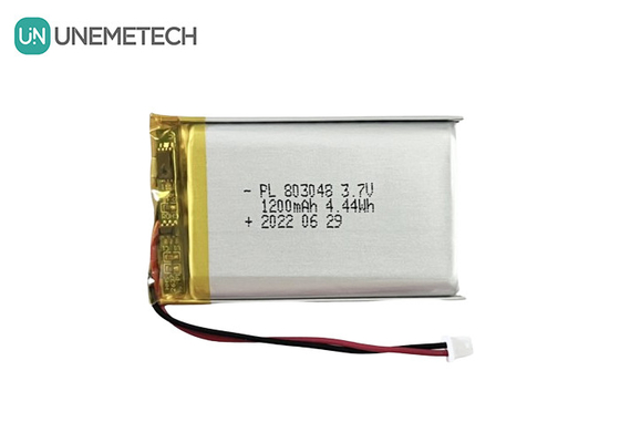 3.7V 1200mAh Polimer Lityum İyon Pil 803048 Li Ion Polimer Pil Kozmetik Cihaz için