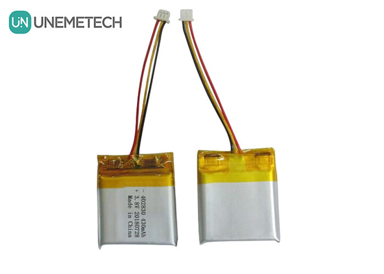 Yüksek Voltajlı Li-Polimer Pil 402830 3.8V 430mAh HV LiPo Piller Tıbbi Cihazlar İçin