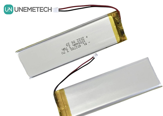 Şarj Kutusu Lityum Polimer Pil 1000mah 3.7V Şarj edilebilir Li-Polimer Pil 402780