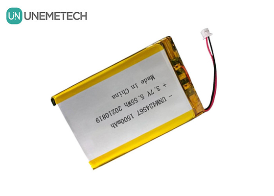 424567 Şarj edilebilir Li-po Pil 3.7V 1500mah Lipo Pil Otomatik Kimlik Akıllı Kart Okuyucu