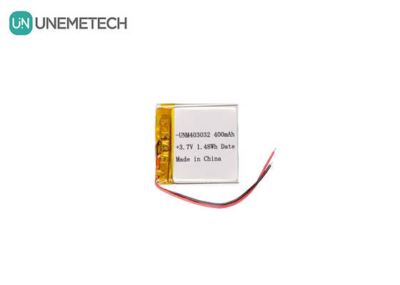 403032 4.2V Özel Lityum İyon Polimer Pil 3.7 V 400mAh Elektronik Ürünler İçin Li-İyon Polimer Pil