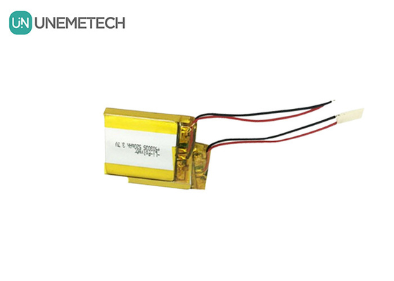 3.7V Özel LiPo Pilleri 520mAh Lityum İyon Polimer Pil 503035 Giyilebilir Cihaz için