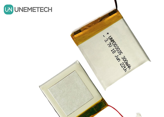 300mAh Lityum Polimer Pil 303035 Adli Voltaj 3.7 V Lipo Pil MSDS Onaylandı