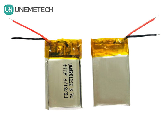 Kablosuz kulaklıklar Şarj edilebilir Li Poly Pil 3.7V 60mah Küçük Li-Polimer Pil 301222