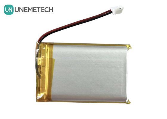 3.7V 2000mAh Şarj edilebilir Lityum Polimer Pil 103450 Elektrikli Meme Pompası için Büyük Kapasite