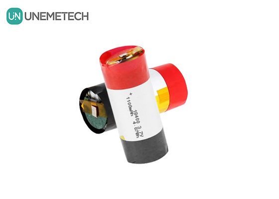 3A Serbestleme Silindrik Polimer Lityum İyon Pil 18400 3.7v 1100mah LiPo Pil