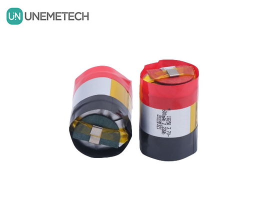 18250 630mAh 3.7V Silindrik Şarj edilebilir Li-Ion Polimer Pil 5A Artı Şarj Akımı