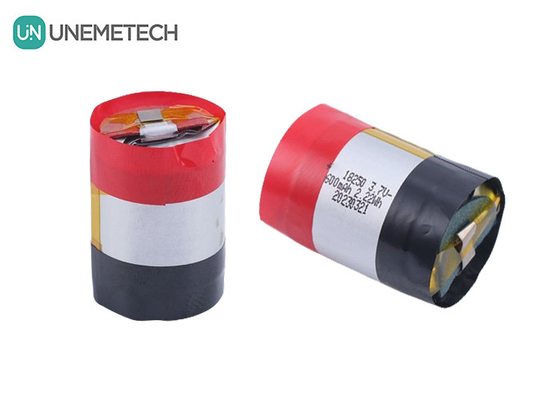 18250 630mAh 3.7V Silindrik Şarj edilebilir Li-Ion Polimer Pil 5A Artı Şarj Akımı