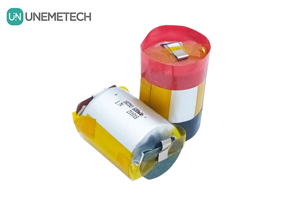 18250 630mAh 3.7V Silindrik Şarj edilebilir Li-Ion Polimer Pil 5A Artı Şarj Akımı