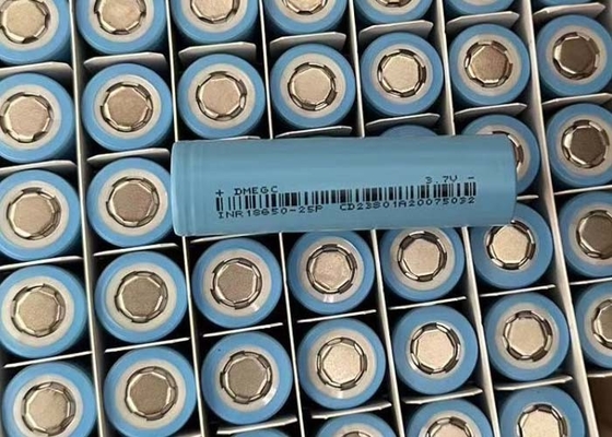 2500mAh 3.7V Max 6A Sürekli Şarj Silindrik Lityum İyon Pil 18650 INR18650-25P