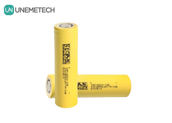 INR18650-35E 3500mAh 18650 Batarya 10A 3.7V Silindrik Lityum İyon Hücresi Enerji Depolama Sistemi