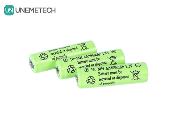 ODM NiMh Piller AA800 AA 1.2V 800mah Elektrikli Diş fırçası için şarj edilebilir pil