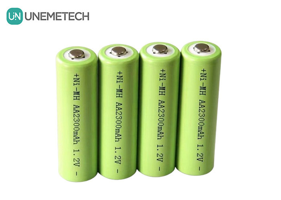 OEM ODM NiMH Piller 1.2V AA 2300mAh Şarj edilebilir Piller AA2300 Kablosuz Mikrofon için