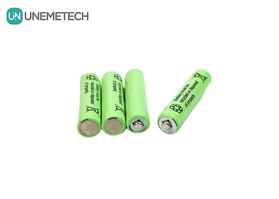 Ni-MH AAA Pil 1.2V 300mAh Güneş Işıkları ve Uzaktan Kumanda için Şarj Edilebilir Pil