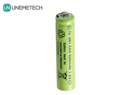 AAA 1.2V 600mAh Şarj edilebilir NiMH Pilleri AAA600 Elektronik Oyuncaklar İçin