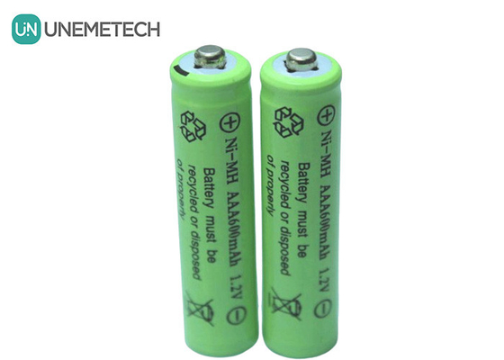 AAA 1.2V 600mAh Şarj edilebilir NiMH Pilleri AAA600 Elektronik Oyuncaklar İçin