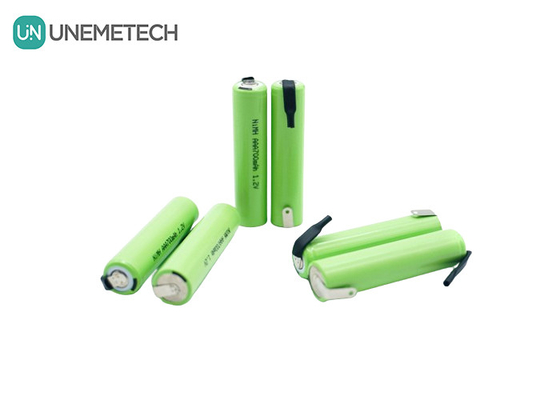 UNEMETECH AAA Şarj edilebilir Ni-MH Pil 1.2V 700mAh AAA700 Elektrikli Tıraş Makinesine