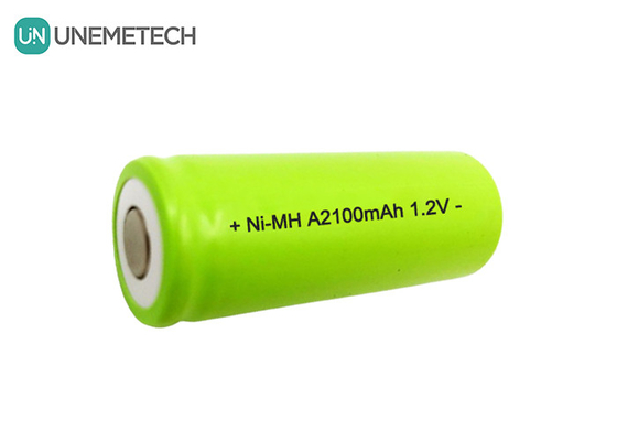 NiMH A2100mAh Pil 1.2V A 2100mAh Şarj edilebilir Pil Fener için CE onaylı
