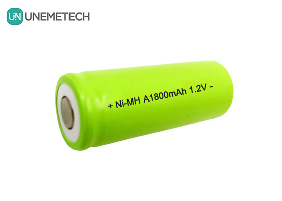 Akıllı kilit için A Tipi NiMH Aküleri A1800 1.2V 1800mAh CE Onaylı