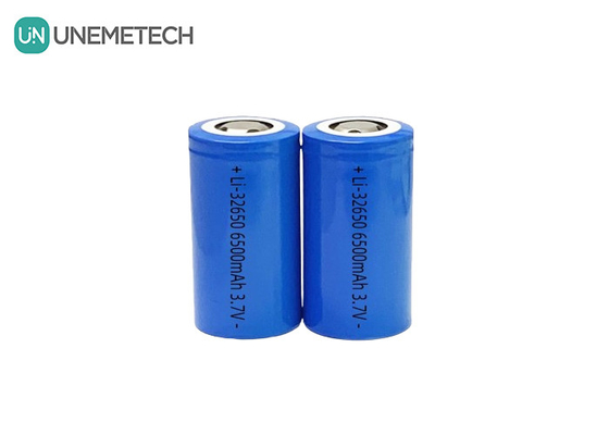 3.7V 6500mAh Şarj edilebilir Lityum İyon Pil 32650 Yüksek Kapasiteli Askeri Lityum Pil