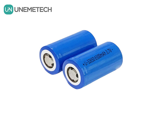 3.7V 6500mAh Şarj edilebilir Lityum İyon Pil 32650 Yüksek Kapasiteli Askeri Lityum Pil