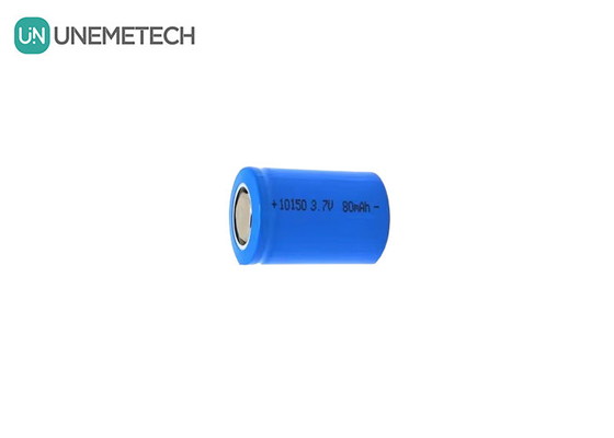3.7V 80mAh Küçük Li Ion Silindirik Şarj Edilebilir Pil 10150 Turbo Burun Saç Kırıcı için
