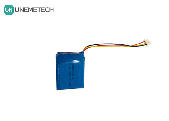 2S 7.4V Li-Polimer Pil Paketi 782632 720mAh Özel Lipo Pil Paketi