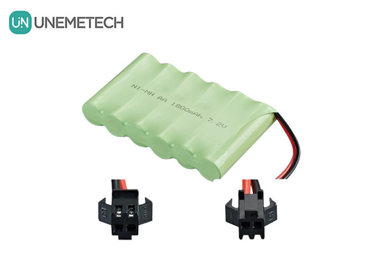 7.2V NiMH Pil Paketleri 1800mAh Nikel Metal Hidrit Piller Uzaktan Kumanda Aracı için