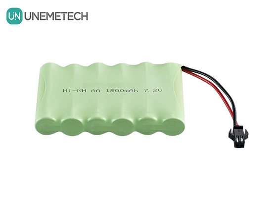 7.2V NiMH Pil Paketleri 1800mAh Nikel Metal Hidrit Piller Uzaktan Kumanda Aracı için